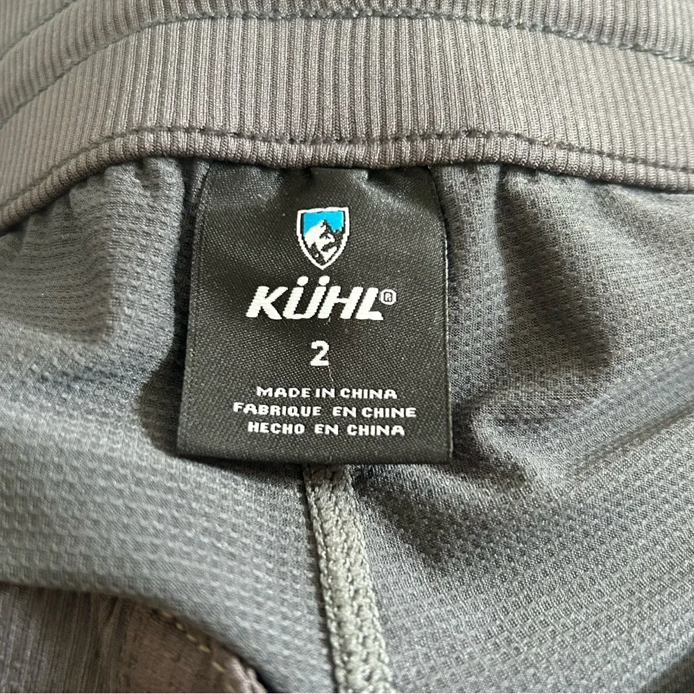 KÜHL Strattus Skort Skirt with Built-in Shorts in Grey Size 2 - Image 8