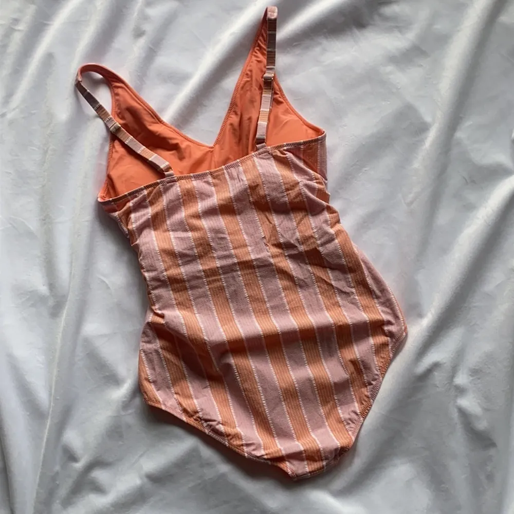 Vineyard Vines Palm Beach Lately Tie Front Pink Coastal Grandmother Swim Preppy - Image 6