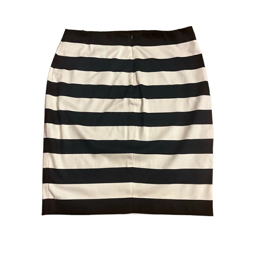 Robert Rodriguez skirt black & off white sz 2 - Image 2