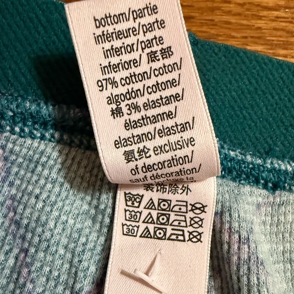 Victoria’s Secret Teal Plaid Pajama Pants Cozy Lounge Sleepwear Bottoms Women Sm - Image 6