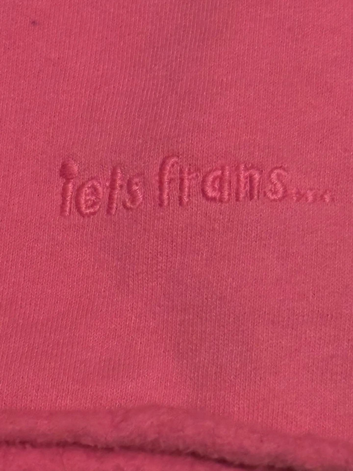 Pink Iets Frans Sweatshorts  - Image 2