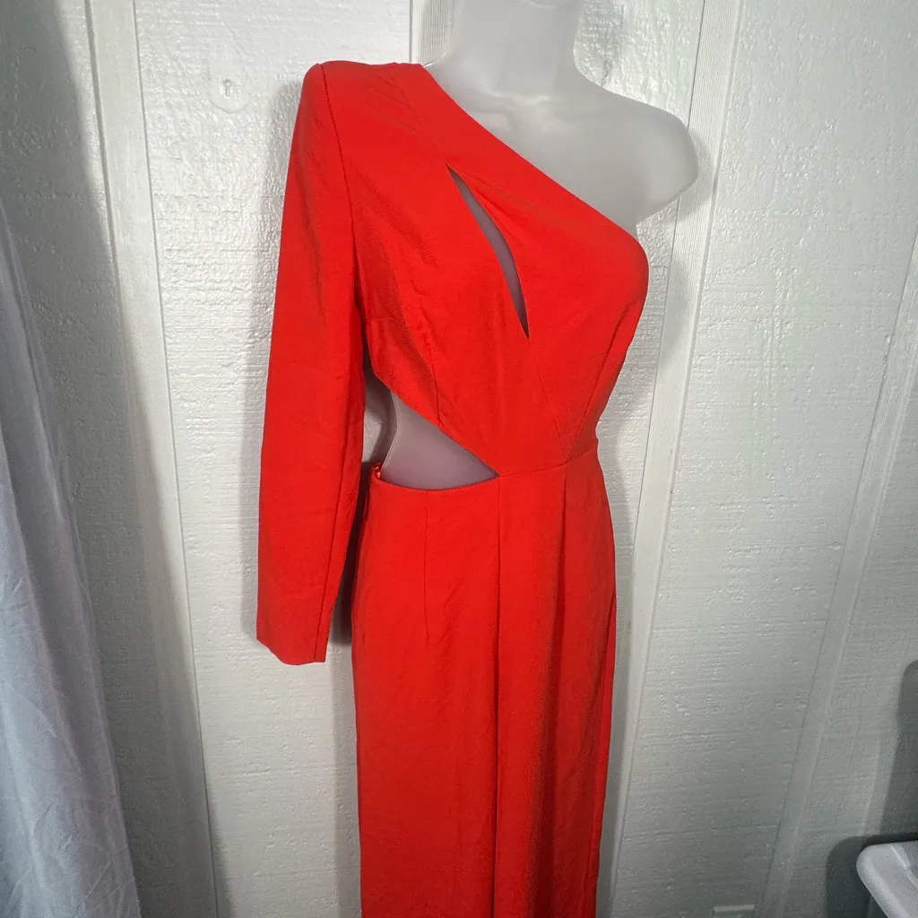Sergio Hudson x Target Red One Shoulder Cut - Image 5