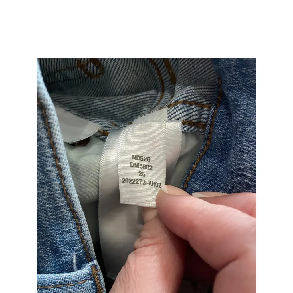 Madewell Stovepipe Jeans Blue Size 26 - Image 8