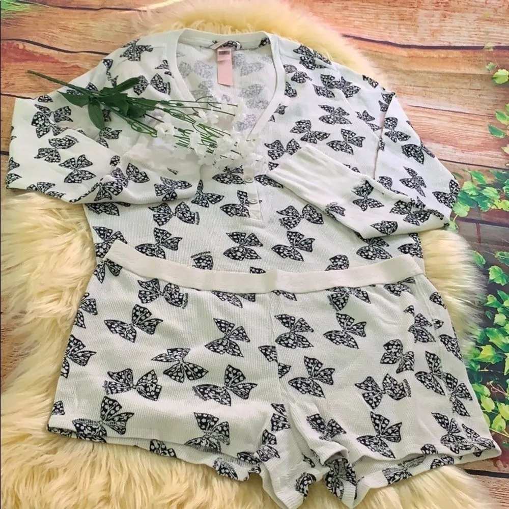 Victoria’s Secret Thermal Short Pajamas Set - Image 2