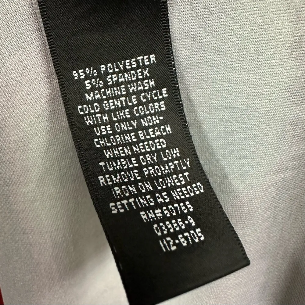 Nicole Miller Half Sleeve V Neck Drawstring Waist Midi Dress With Pockets XXL - Image 13