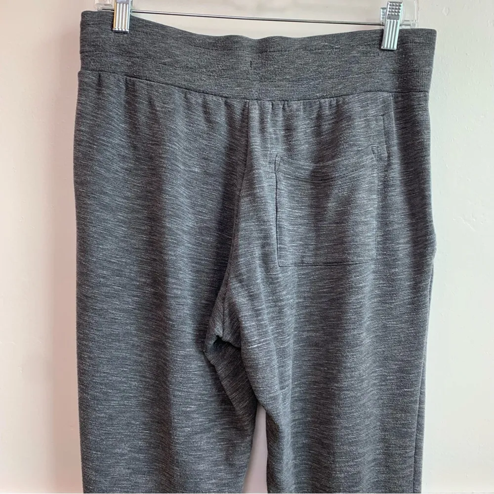 Athleta Heathered Dark Gray Luxe Coaster Jogger Sweatpants - Image 5