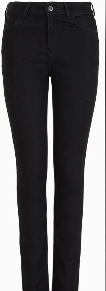 Armani Jeans Black high waisted Skinny - Image 3