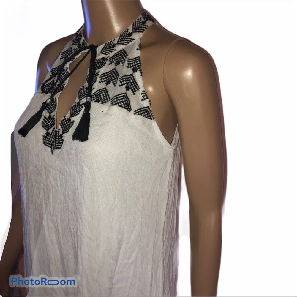 Speechless embroidered tassel shift dress - Image 6