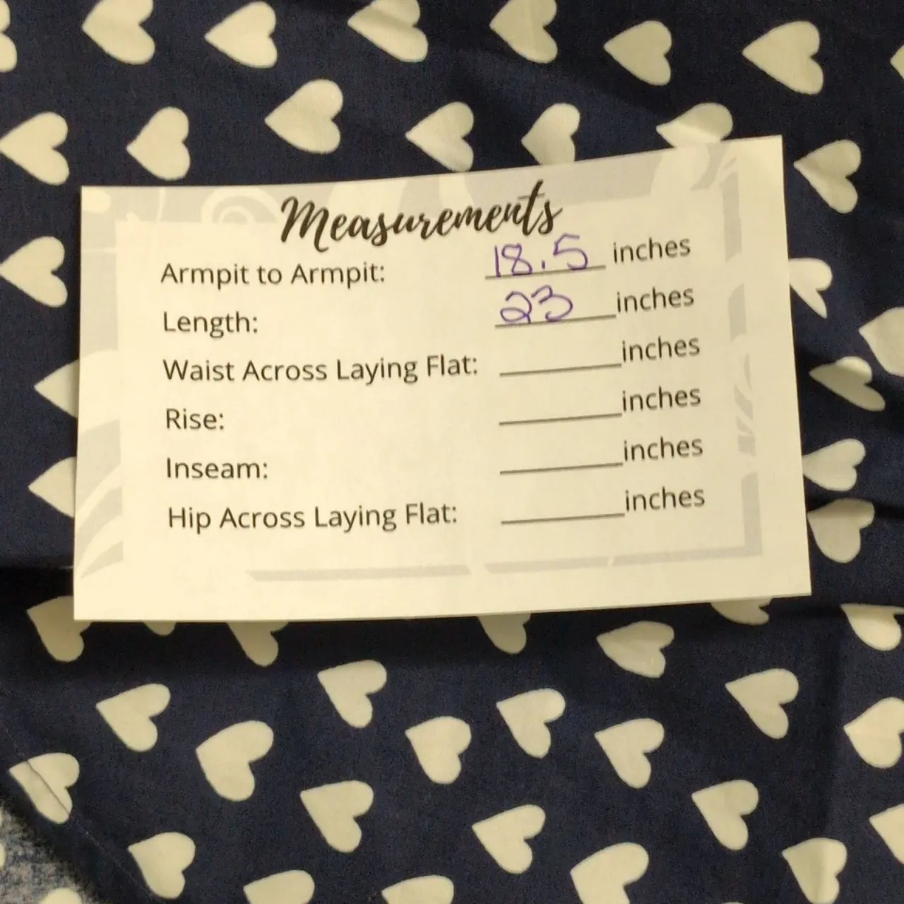 Draper James Heart Field Lennox Off the Shoulder Top Navy Hearts Tie Blouse S - Image 9