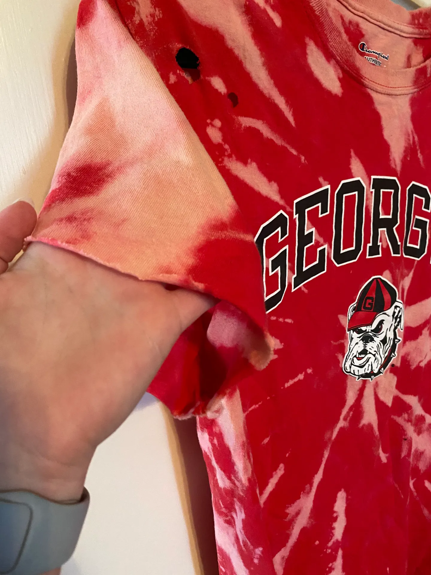 Champion Uga Bleached Tee  - Image 3