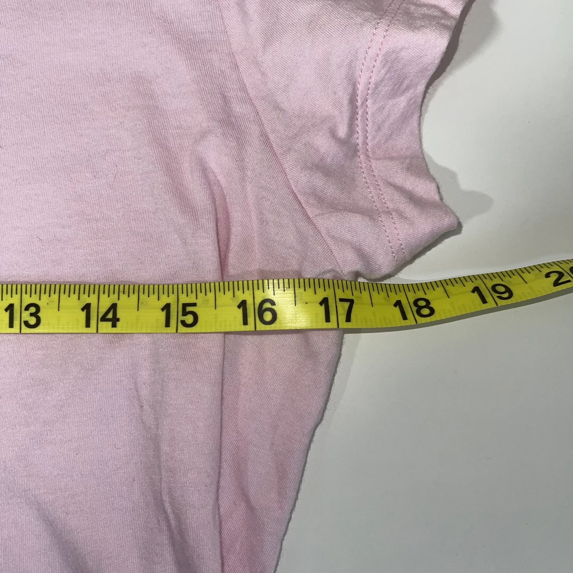 Victoria’s Secret Light Pink & Black Sparkle ‘Love’ Short Sleeve Tee - Image 6