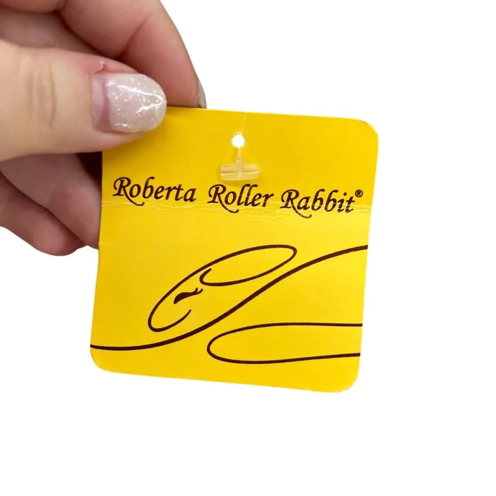 Roberta Roller Rabbit  Gala Kurta Tunic‎ Persimmon Print Size XS - Image 10