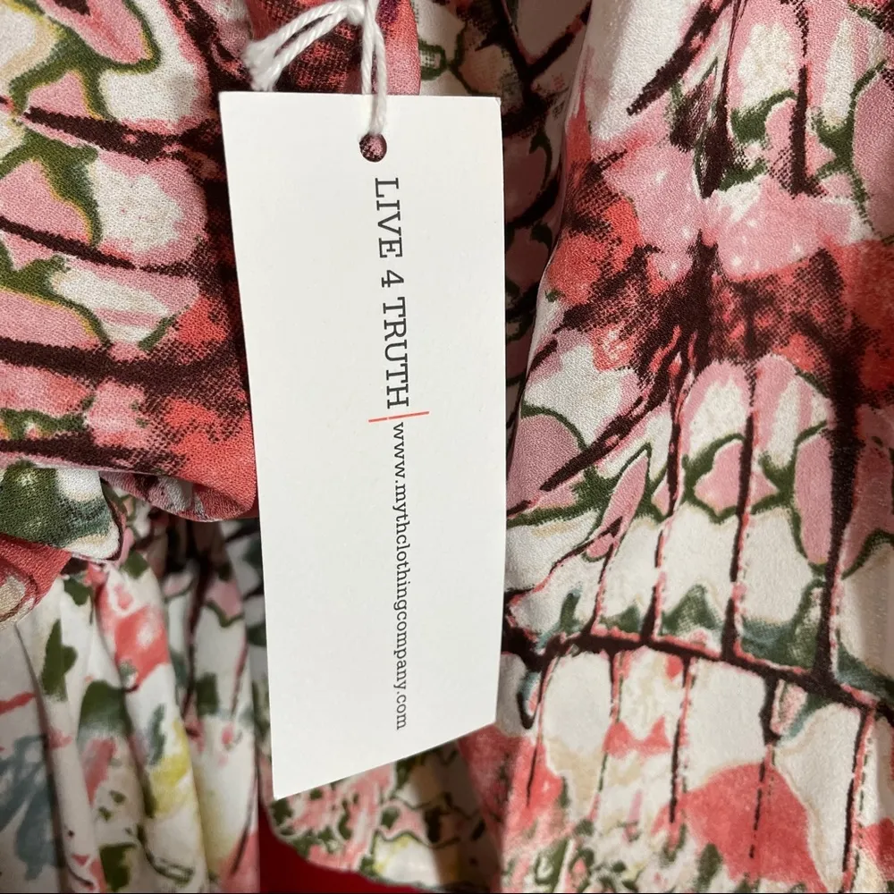 Live 4 Truth Floral Bell Sleeves Colorful Crop Top - Image 8