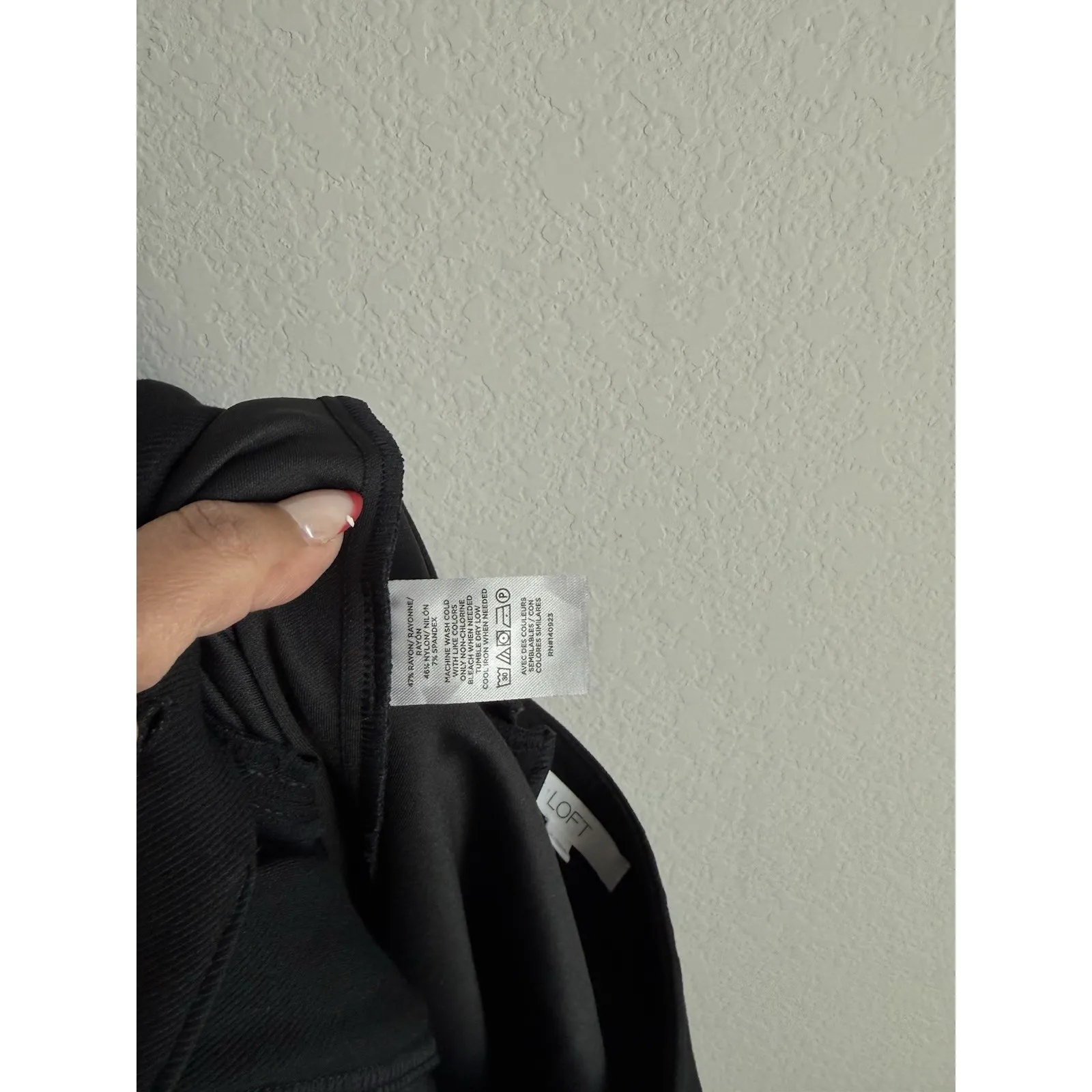 Loft Women's Size 2 Split Hem Flare Ponte Twill Pants Stretch Casual Business - Image 12