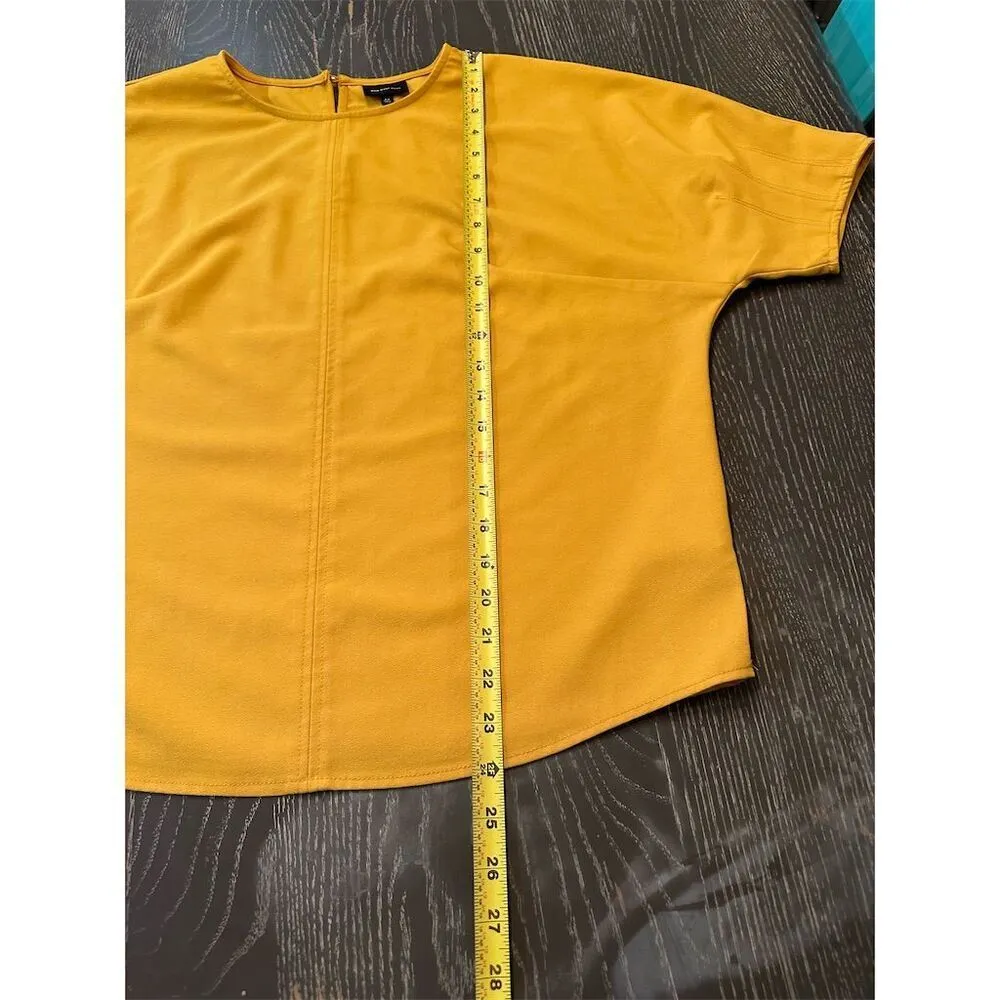 Who What Wear Women's Yellow Dolman Sleeve Blouse Size M - Image 7