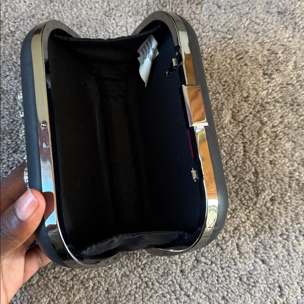 Merona Beaded Rhinestone Clutch - Image 3