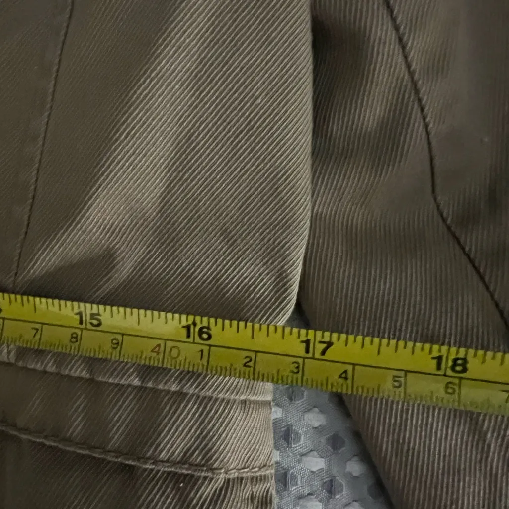 Vintage Calvin Klein Women's Tan Blazer Size L - Image 12