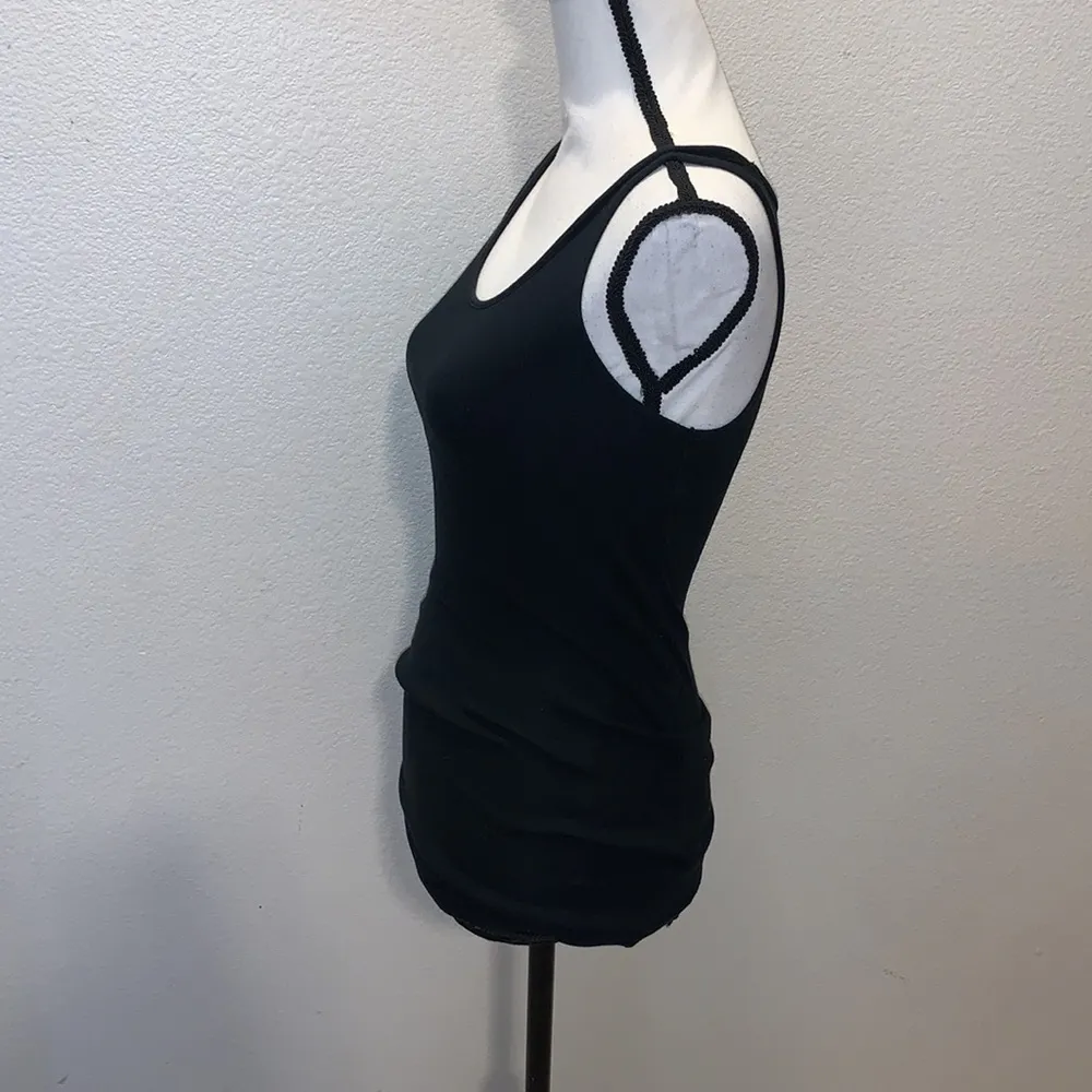 Isabel maternity by Ingrid & Isabel black tank top - Image 3