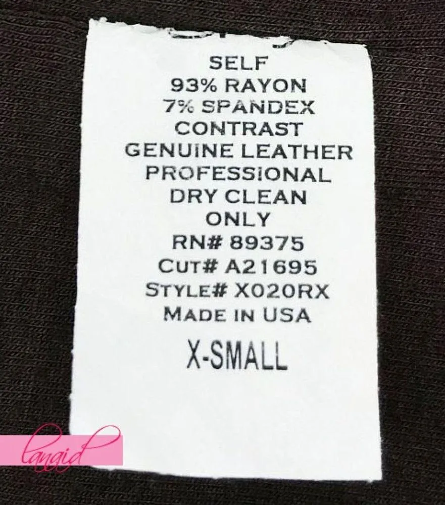 Sky Carradine Jacket Espresso Genuine Leather Brown Cropped Back Cardigan Wrap - Image 8