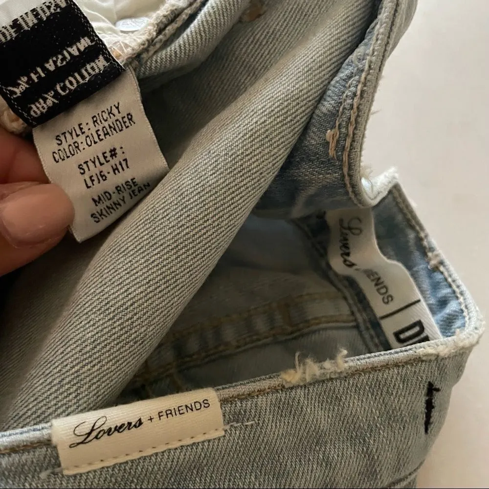 Lovers + Friends • Ricky Skinny Jeans 28 - Image 10