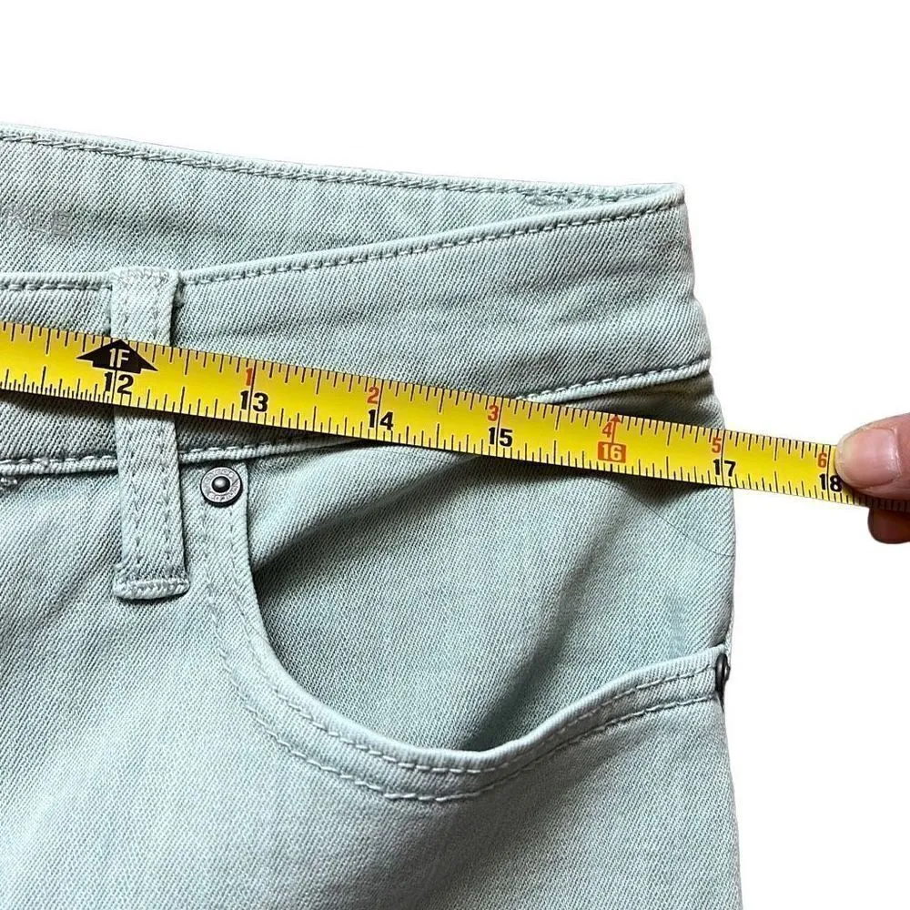 Chicos light green girlfriend slim leg ankle jeans - Image 8