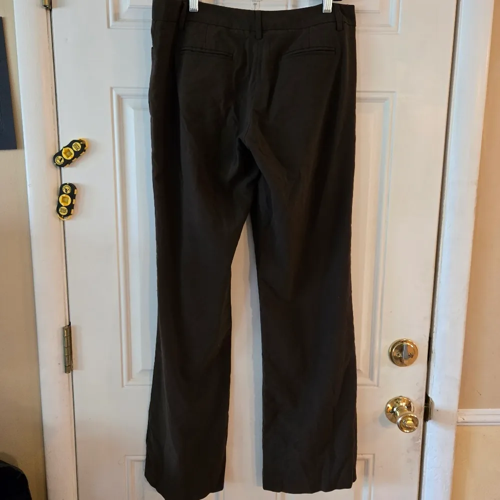 Star City Slacks Dark Brown Trousers Juniors Size 9 Pants Vintage 90s Business - Image 2