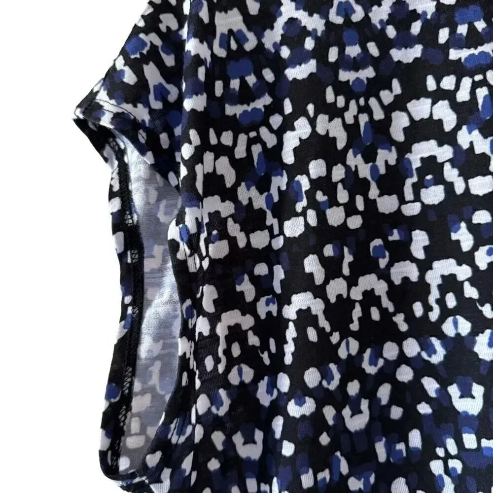 Original Jersey Short Sleeve Blue White Front Knot SZ M #2144 Blue Size M - Image 5