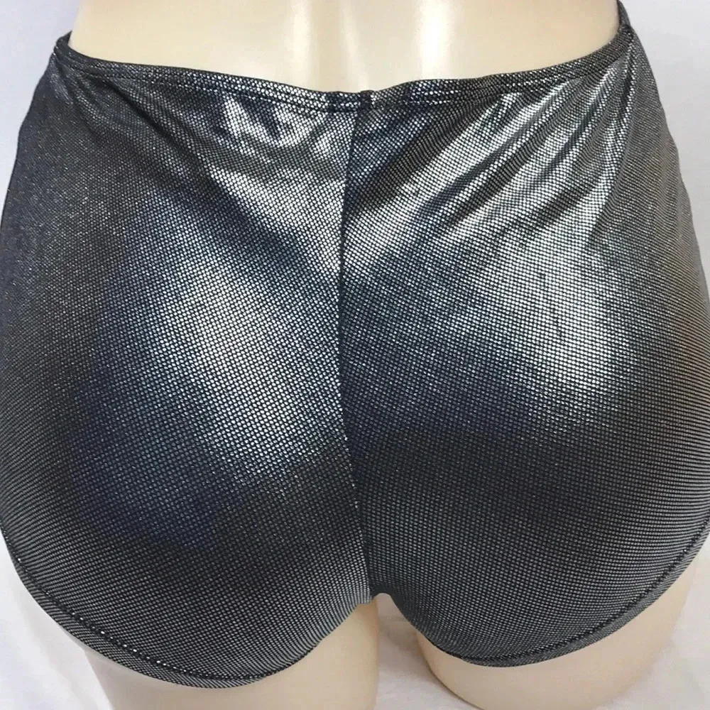 Zuliana Size Small One Piece Cheeky Swimsuit. Made in USA New With Tags. Black - Image 6