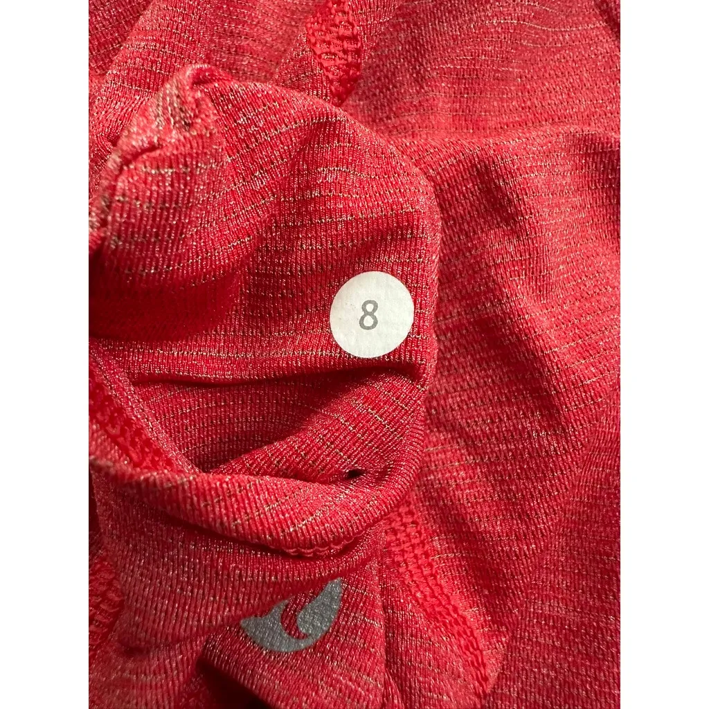Lululemon Womens Run Team Spirit Long Sleeve Currant size 8 - Image 6