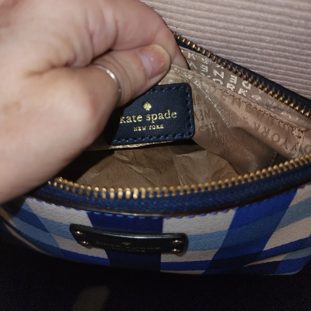 Kate Spade NWOT Gingham CrossBody - Image 5