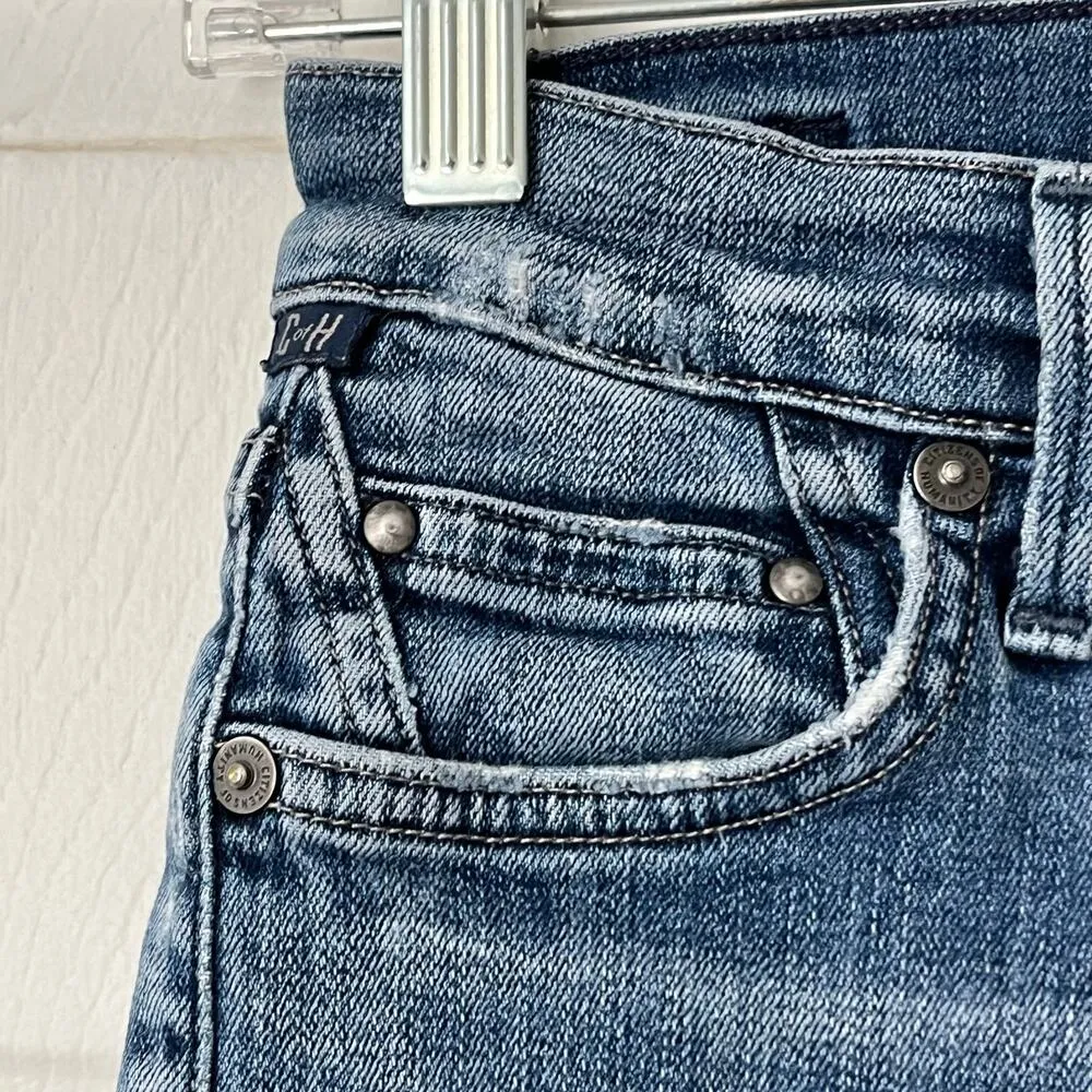 Citizens of Humanity Rocket High Rise Skinny Cutoffs - Size 27 - Image 3