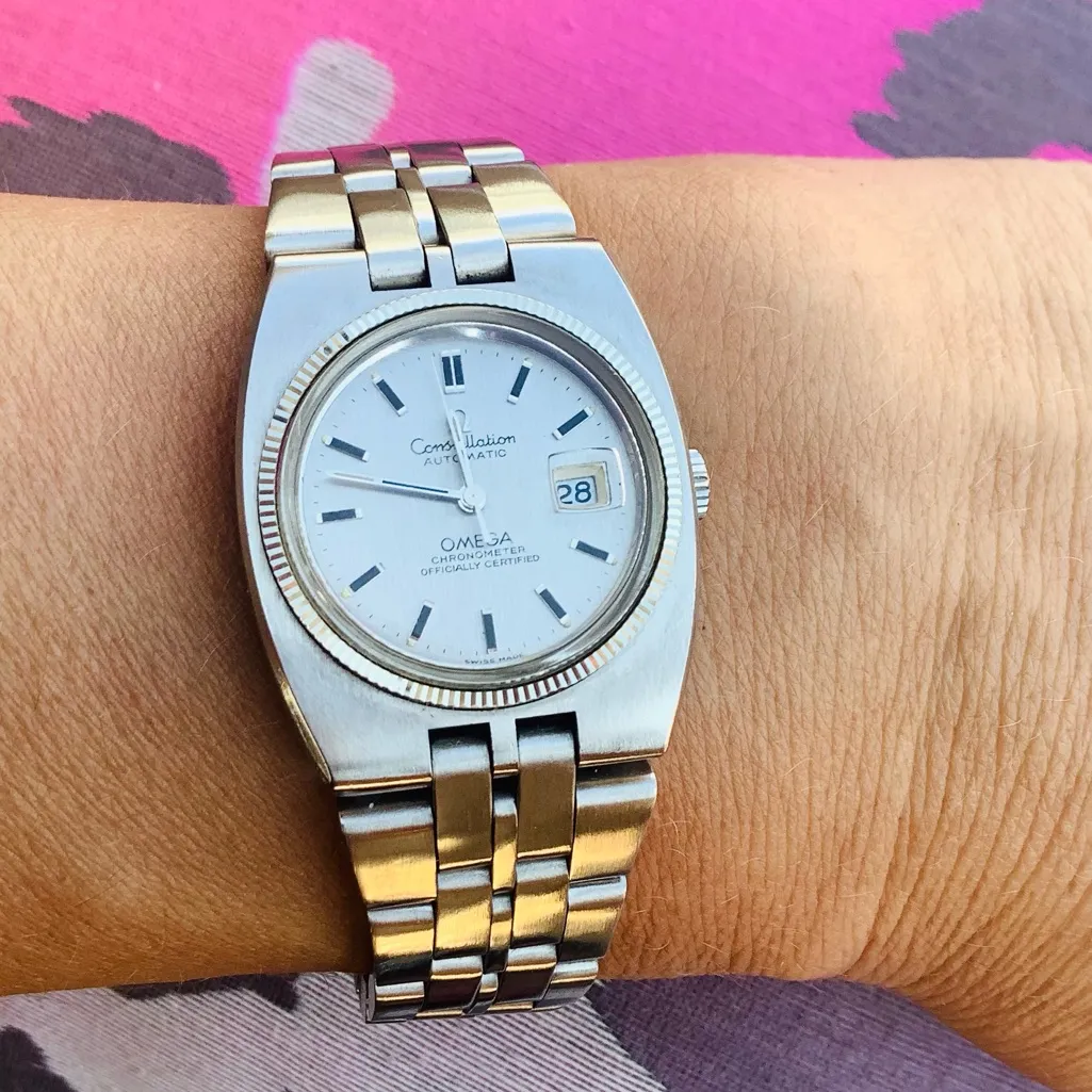 OMEGA CONSTELLATION CHRONOMETER watch 🔥🔥🔥 Silver - Image 2