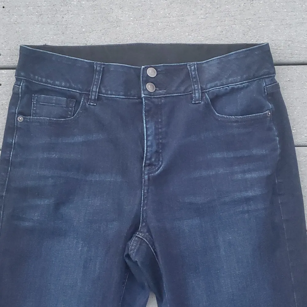 Venezia by Lane Bryant Elastic Waist Flare Jeans - Image 3