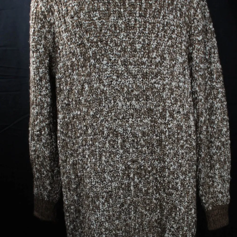 Vintage 1980s Heavy Open Cardigan Size Med Coastal Grandma Style - Image 4