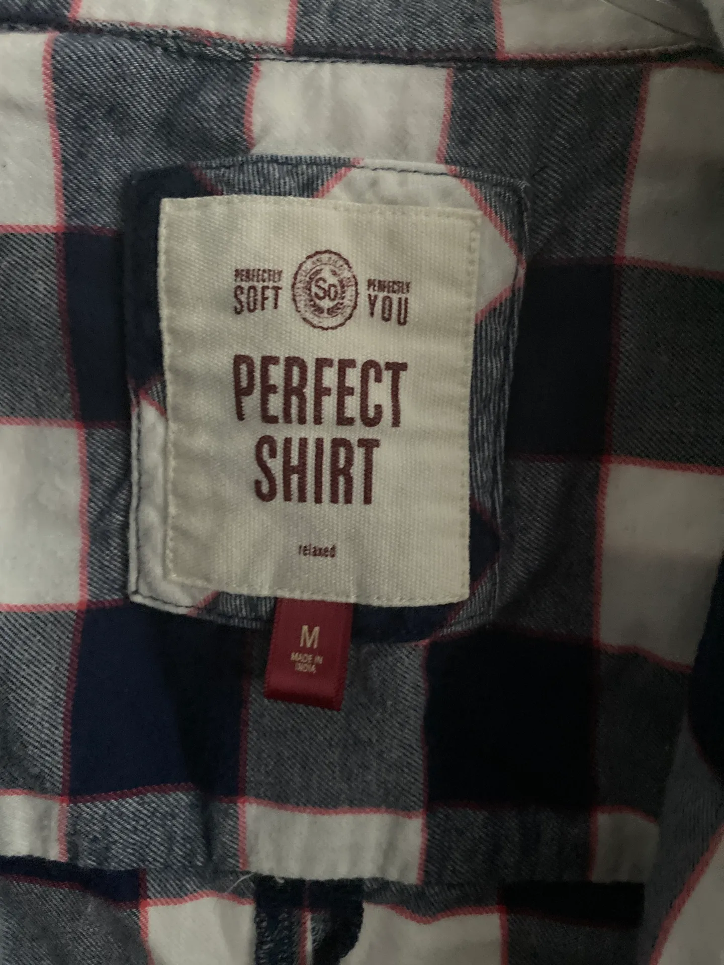 SO Button-Up Plaid Flannel - Image 3