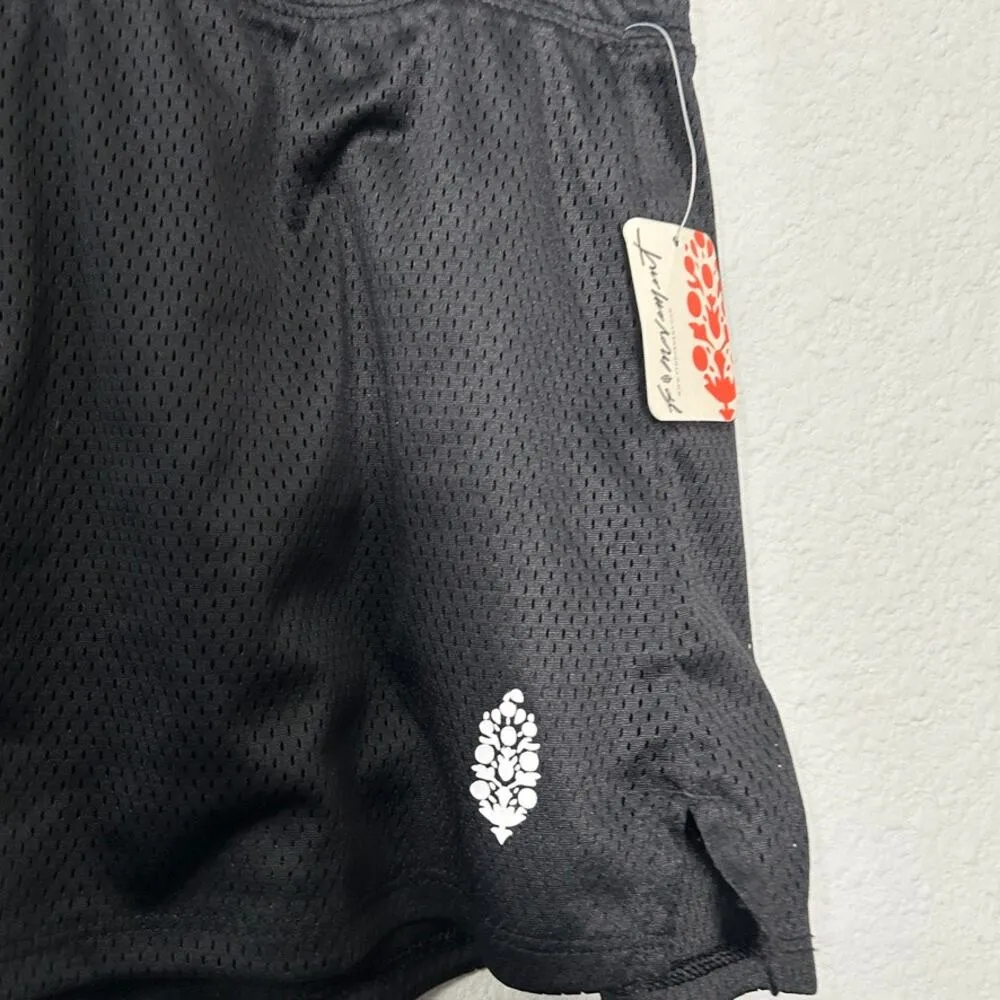 NEW Free People Movement Black Jersey Hoop Shorts XL Athleisure Lounge Comfy - Image 4