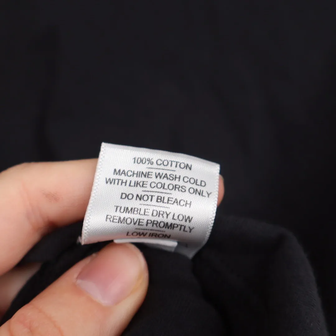 American Giant Womens Black V Neck T Shirt Made in USA Size L Size L - Image 4