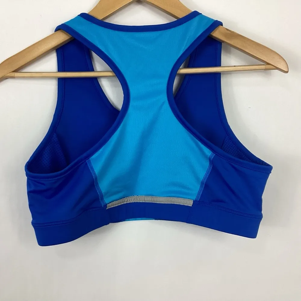 Reebok Blue Sports Bra Size Large - Image 3