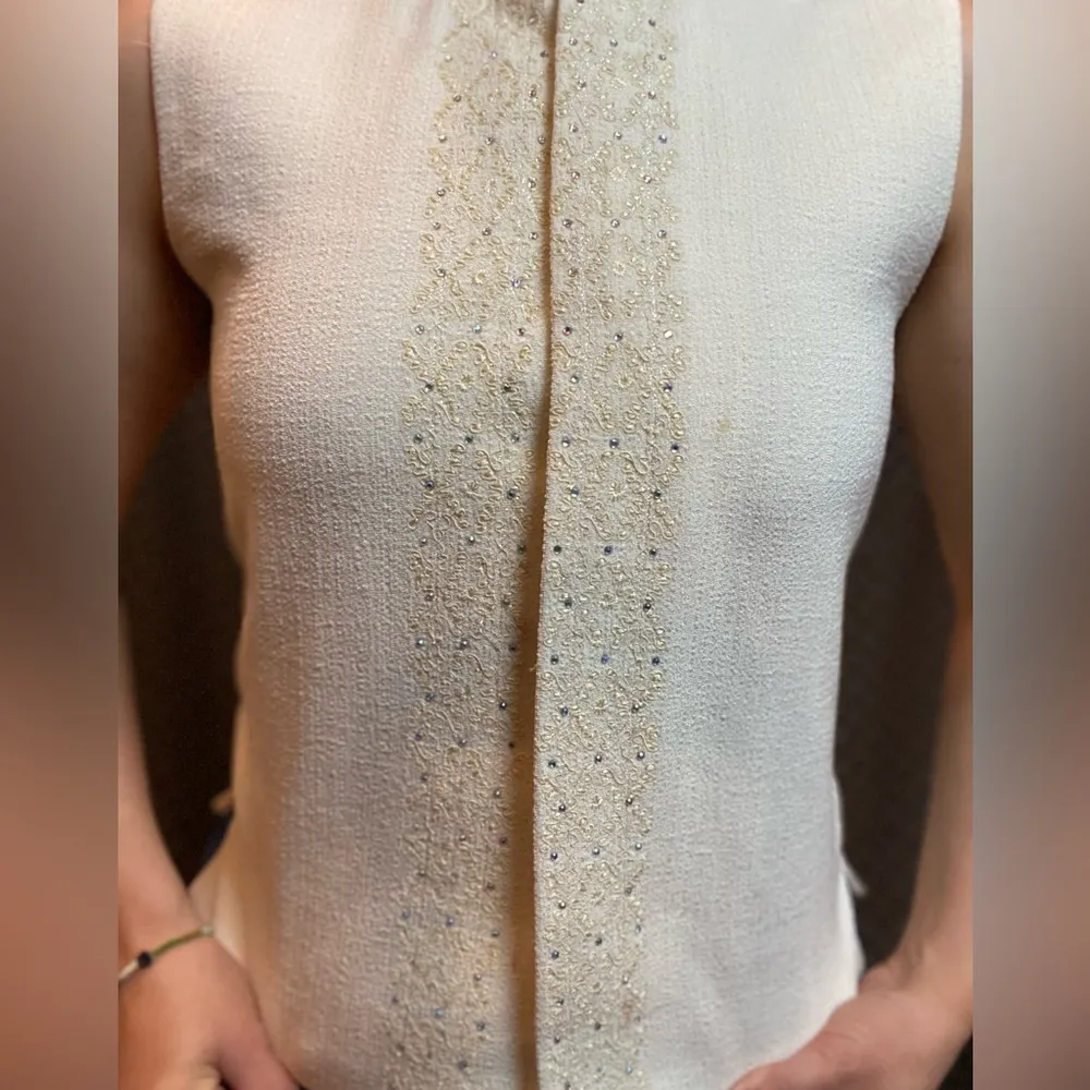 Vintage Luxury Vest Waistcoat Bridal - Image 4