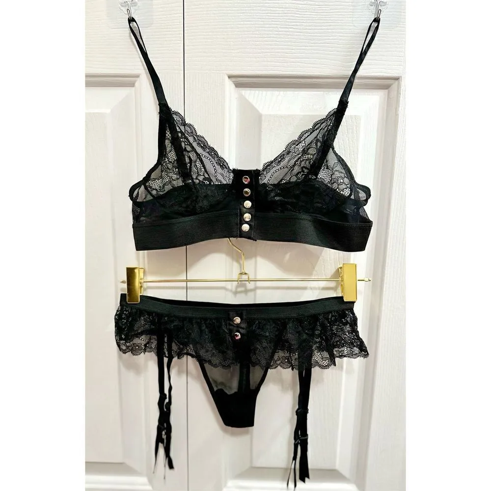 Rene Rofe lingerie set Black Size M - Image 3