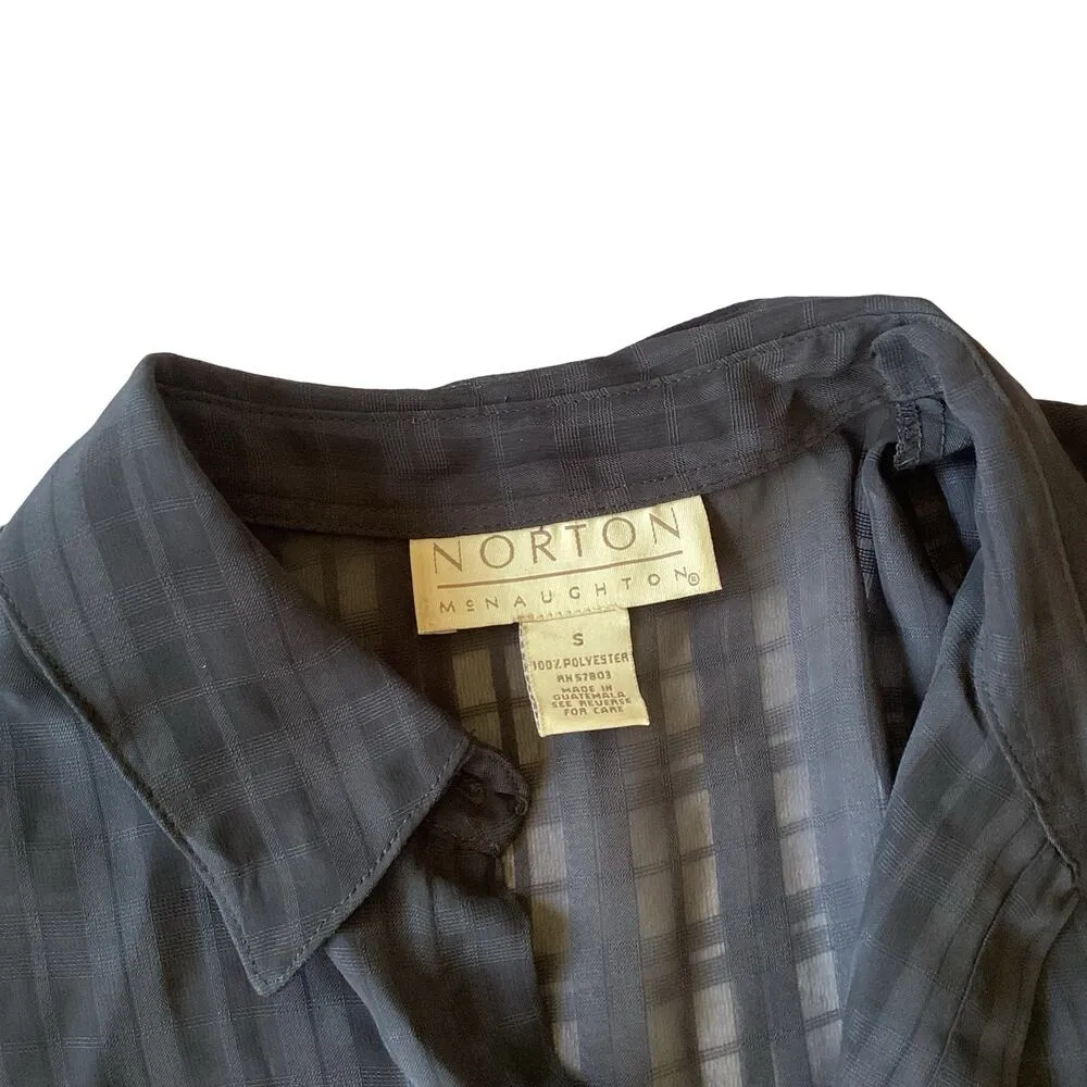 Norton McNaughton Sheer Button Down - Image 4