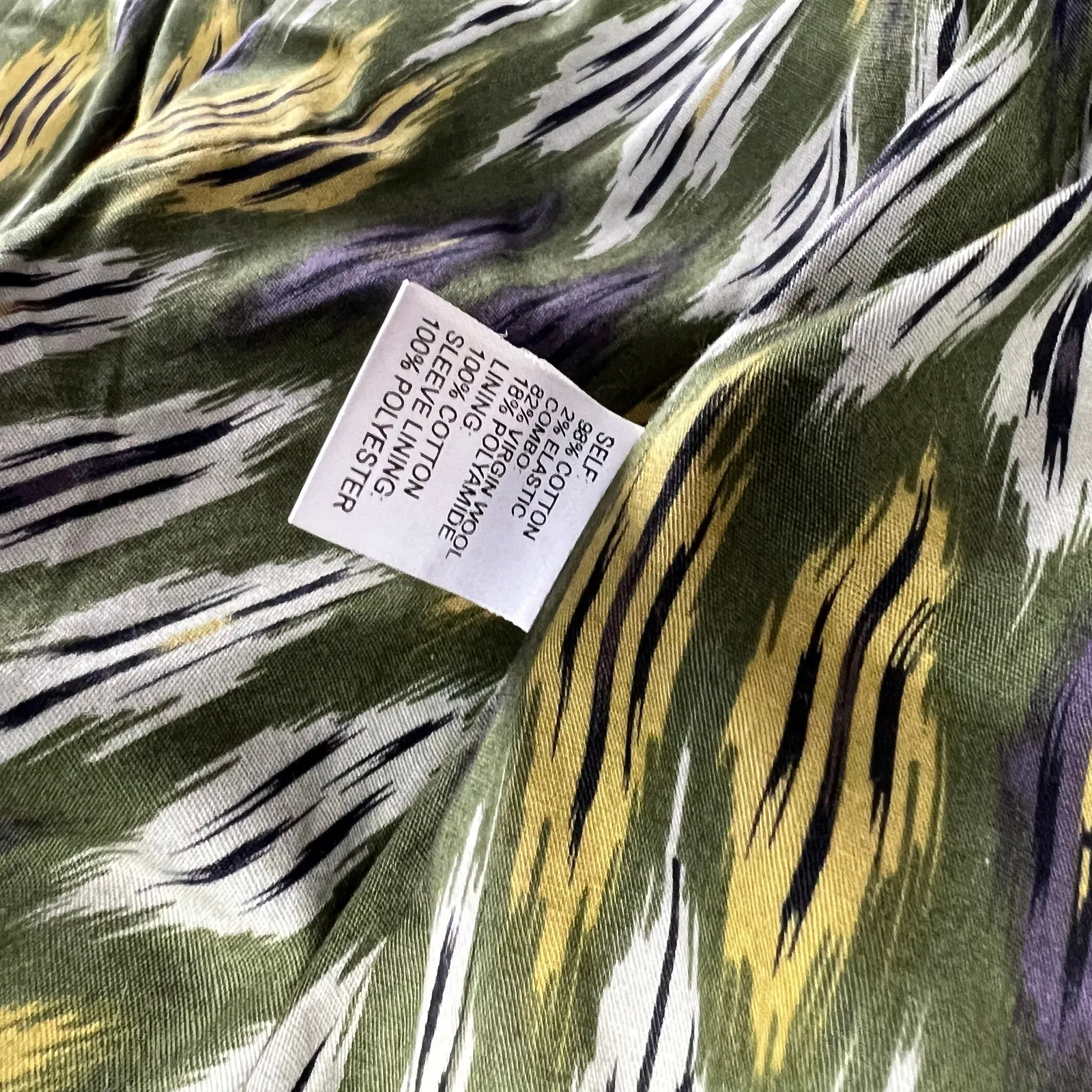 Anthropologie Tocca tailored cropped blazer Sz‎ 4 Gray - Image 5