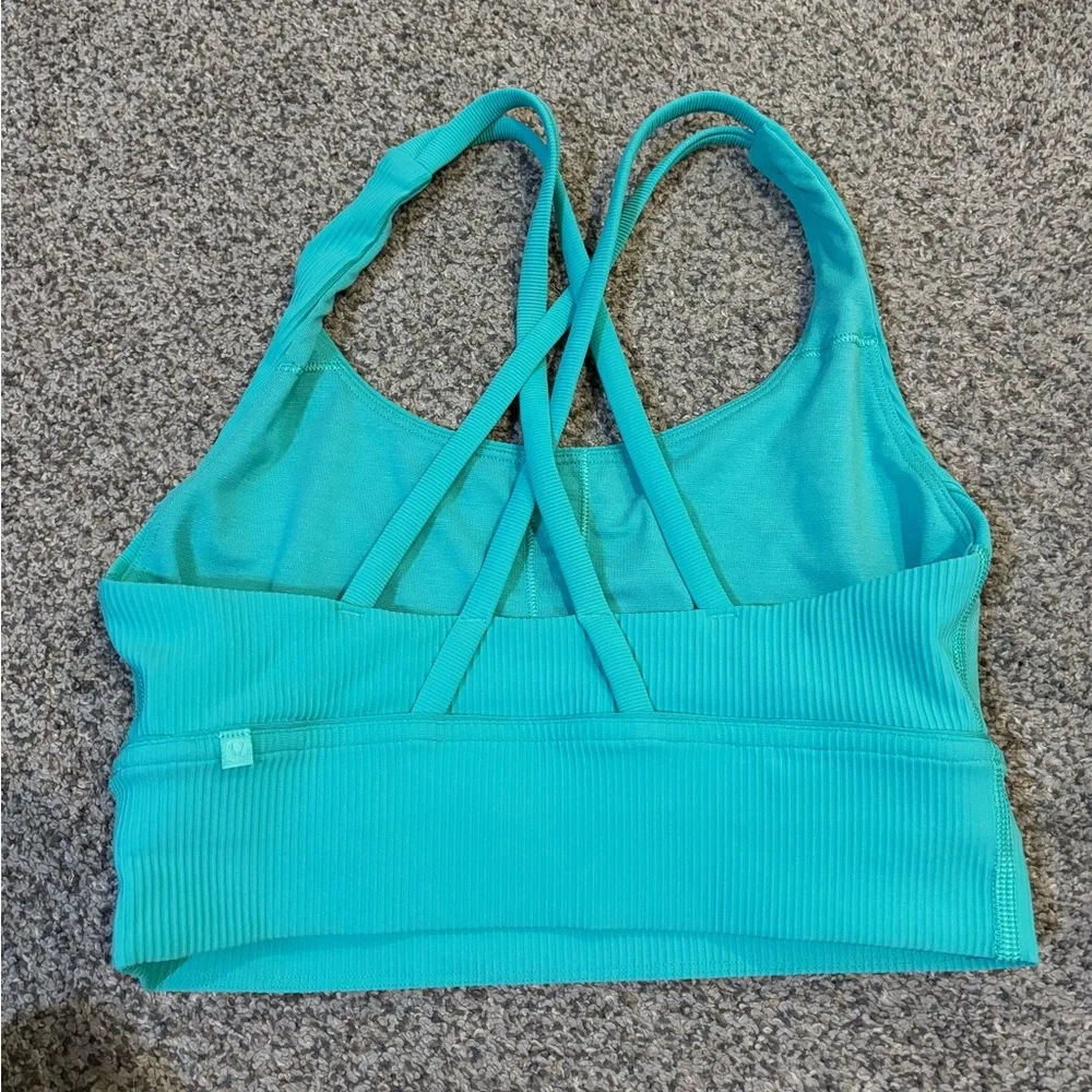 Lululemon Longline Ribbed Energy Bra - Image 2