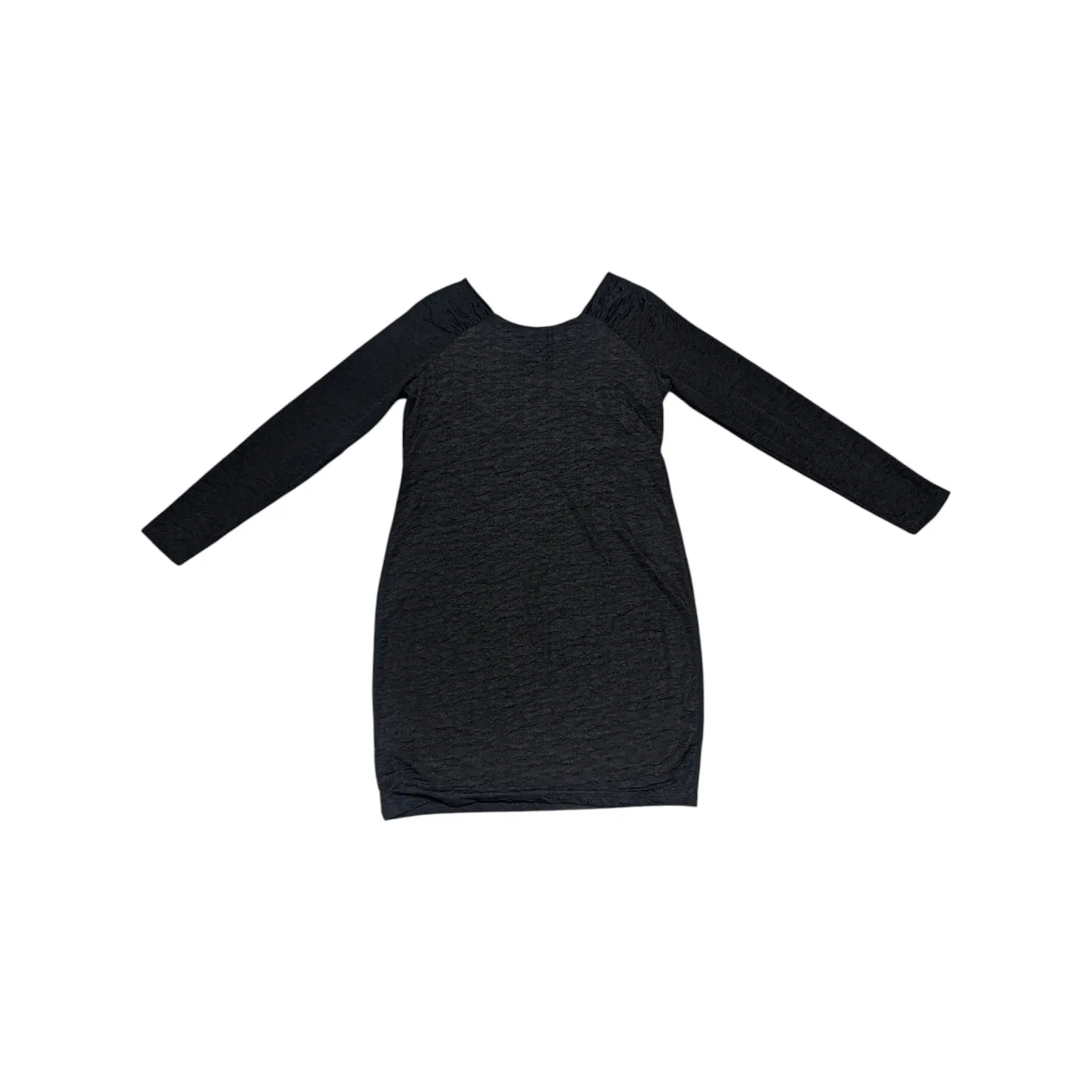 TORRID Bodycon Crinkle Sheath Dress Womens 2 Mini Length Long Sleeve Fitted Sexy - Image 2