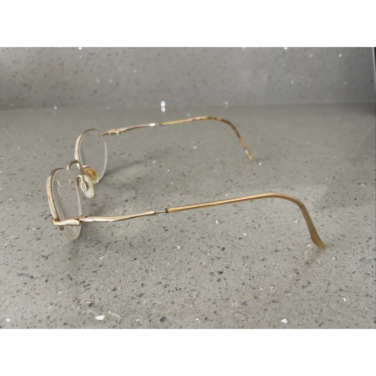 Lauren Hutton Eyeglasses Frames ONLY L065 Shell Flex Hinge 49 - Image 3