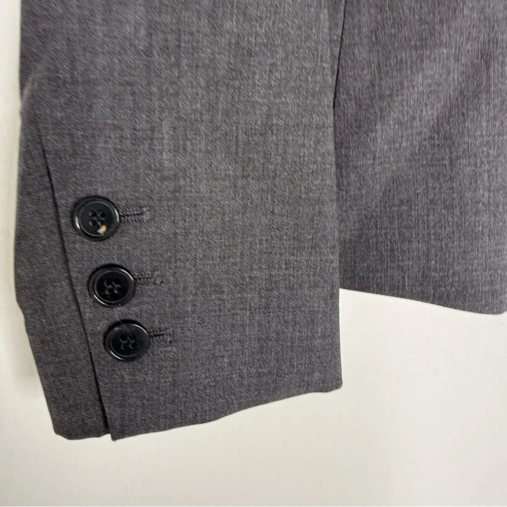 Theory Tailor Gabe B One-Button Blazer in Heather Barley – Size 6 - Image 5