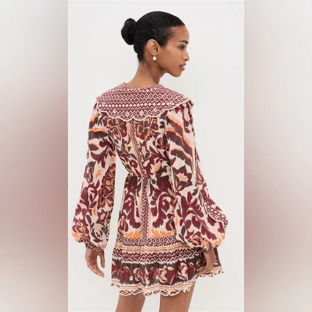 FARM Rio Multicolor Patterned Mini Dress - Image 5