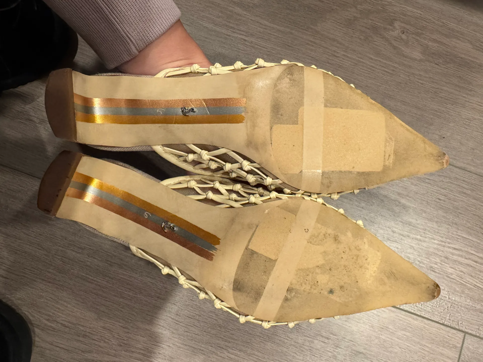 Mesh Kitten Heel - Image 4