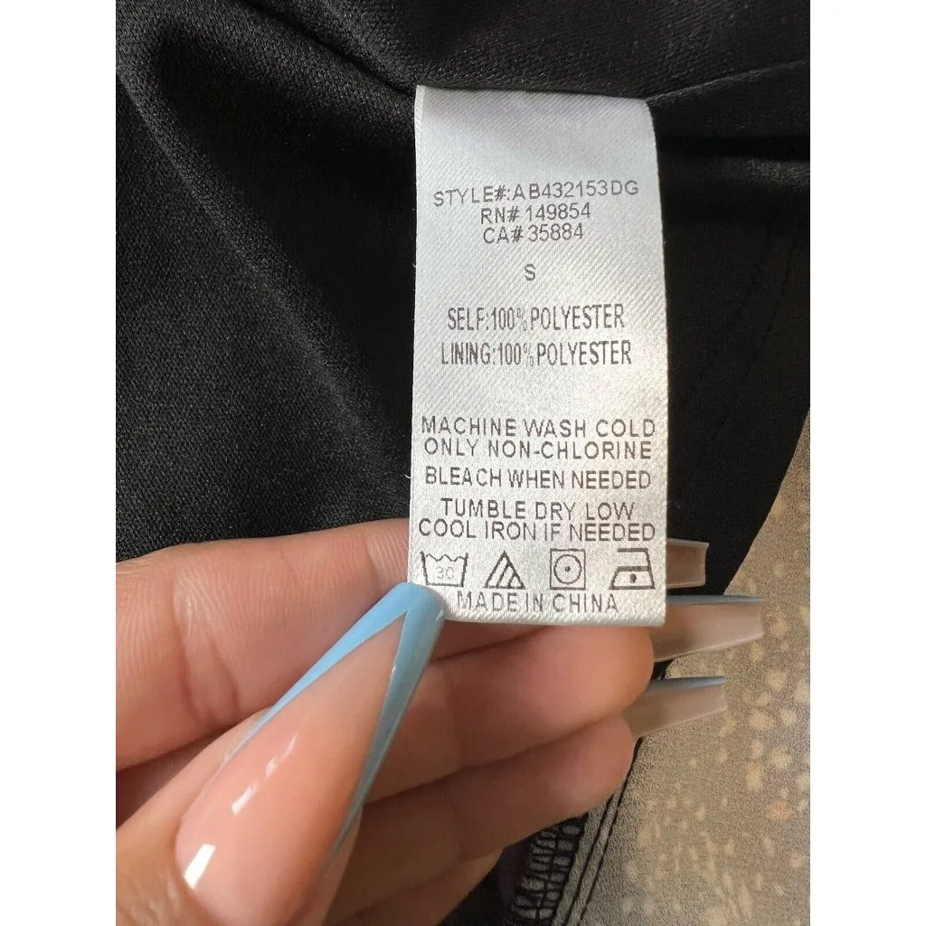 Sadie & Sage Polka‎ Dot Dress Size Small Midi Fit & Flare Cottagecore Preppy - Image 8