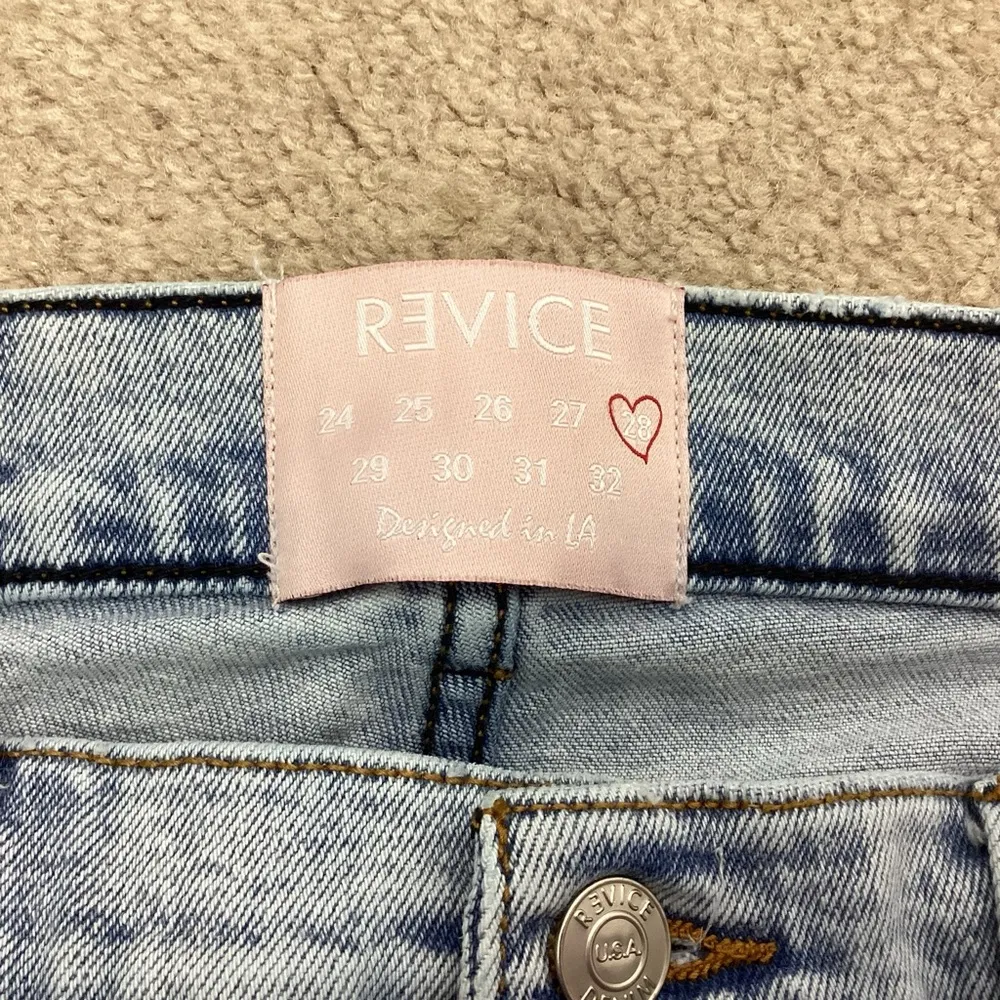 Revice Buttonfly Distressed Jeans Size 28 - Image 6